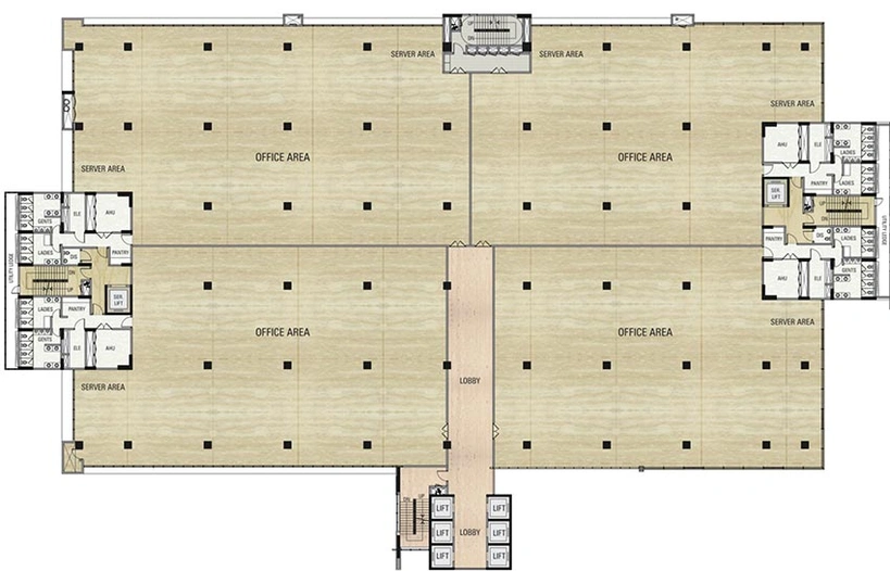 Floor Plan of Kalpataru Prime in Thane West, Thane - Image 269669