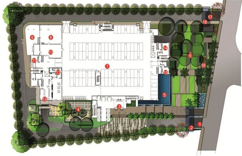 Master Plan of Kalpataru Prime in Thane West, Thane - Image 269670