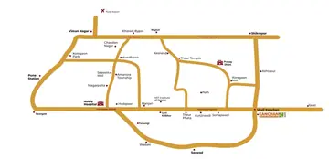 Location of Sanskruti Kanchan City - Image 345307