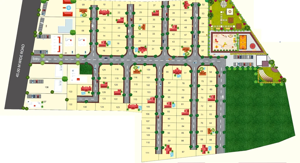 Master Plan of Sanskruti Kanchan City in Uruli Kanchan, Pune - Image 345308
