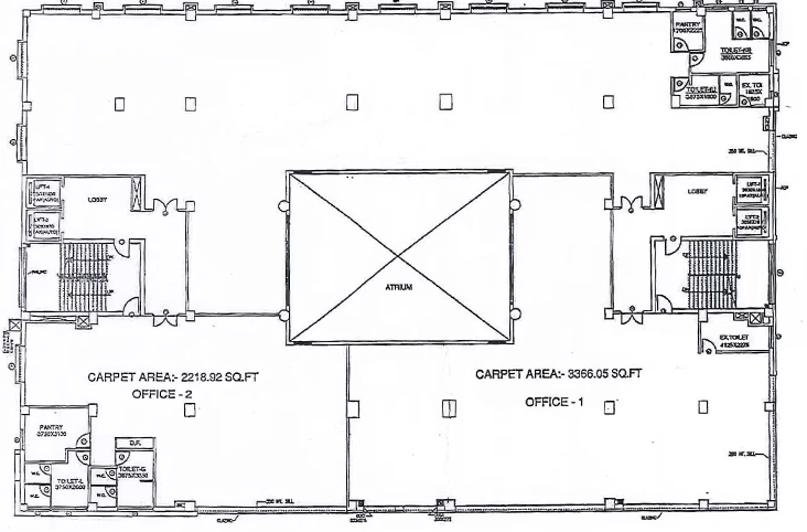 Floor Plan of Avani Signature in Park Street, Kolkata - Image 368151