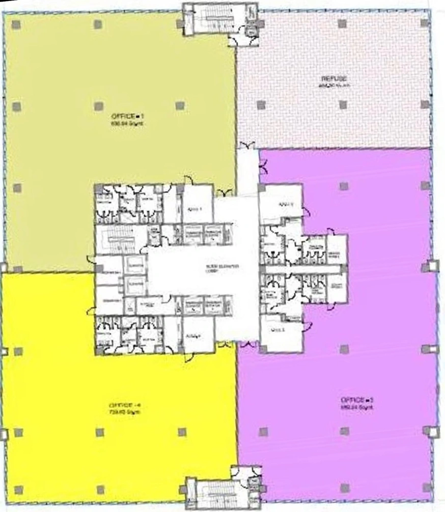 Floor Plan of The ORB in Andheri East, Mumbai - Image 279022