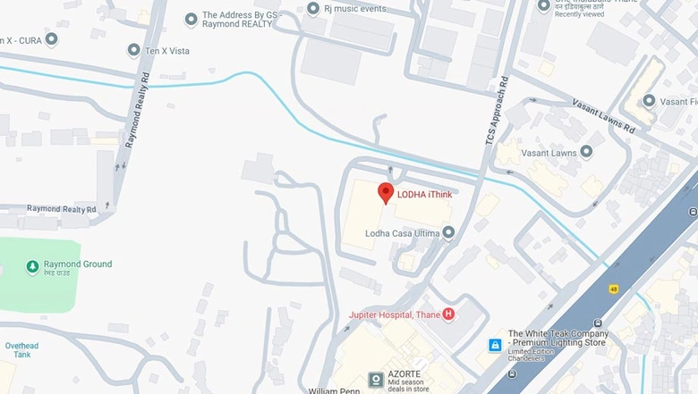 Location of Lodha I Think in Thane West, Thane - Image 269739