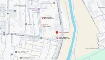 Location of Lodha Supremus Wadala - Image 264598