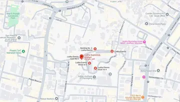 Location of Lodha Supremus Powai - Image 268551