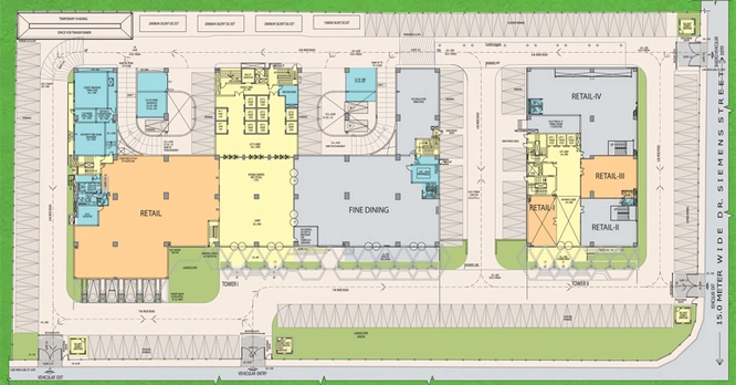Master Plan of PS Srijan Corporate Park in Salt Lake, Kolkata - Image 309350