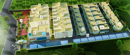 Master Plan of Sai Utsav Prashanthi in Alanthurai, Coimbatore - Image 260720