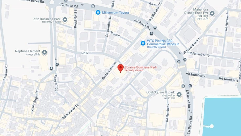 Location of Sunrise Business Park in Thane West, Thane - Image 269903