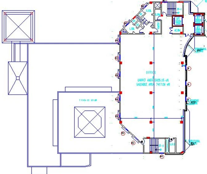 Floor Plan of Leela Galleria in Andheri East, Mumbai - Image 268536