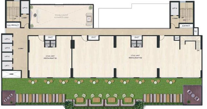 Floor Plan of Konar Business Park in Thane West, Thane - Image 269699