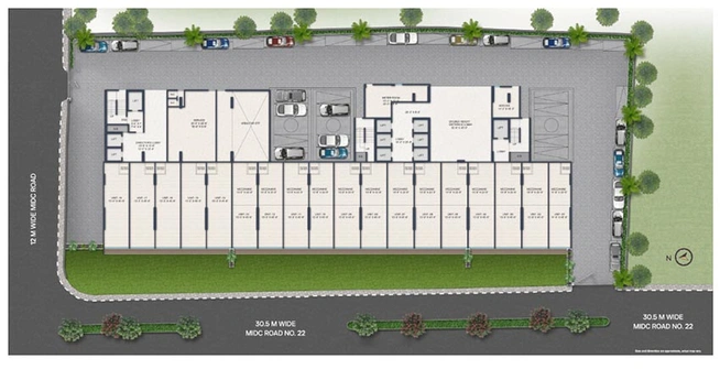 Master Plan of Ace Signature IT Park in Thane West, Thane - Image 268996