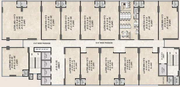 Floor Plan of Fenkin 9 in Thane West, Thane - Image 269294