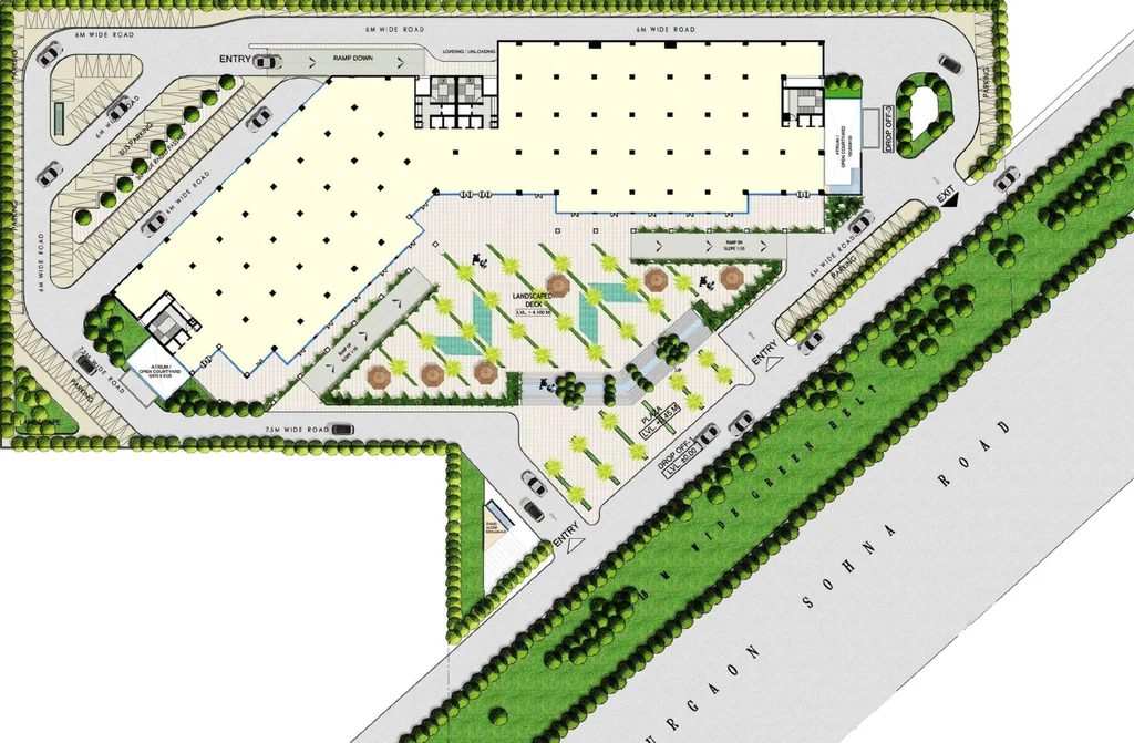 Master Plan of Capital Business Park in Sector 48, Gurgaon - Image 362170