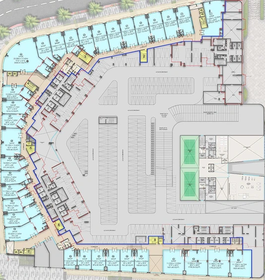 Floor Plan of Raymond Park Avenue in Thane West, Thane - Image 269237