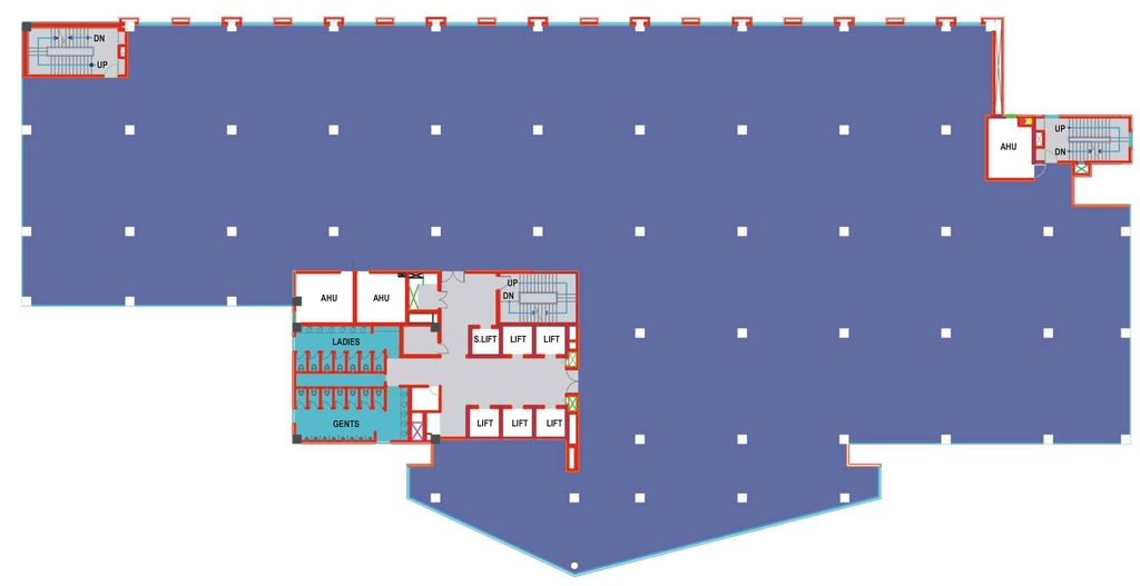 Floor Plan of Bestech Cyber Park in Sector 36 A, Gurgaon - Image 362132