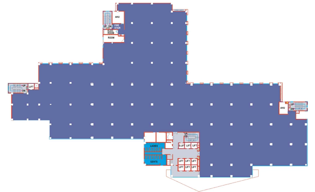 Floor Plan of Bestech Cyber Park in Sector 36 A, Gurgaon - Image 362131