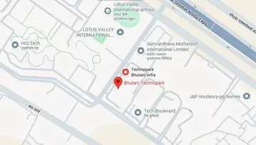 Location of Bhutani Techno Park - Image 301157