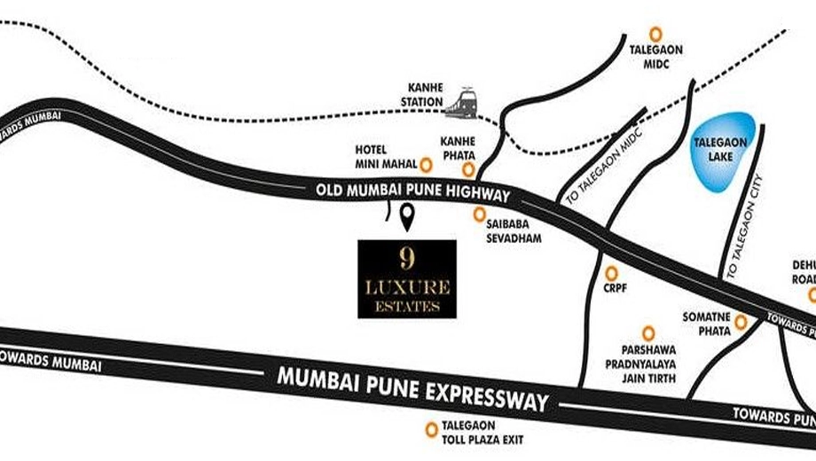 Location of SVB 9 Luxure Estates in Talegaon Dabhade, Pune - Image 345754