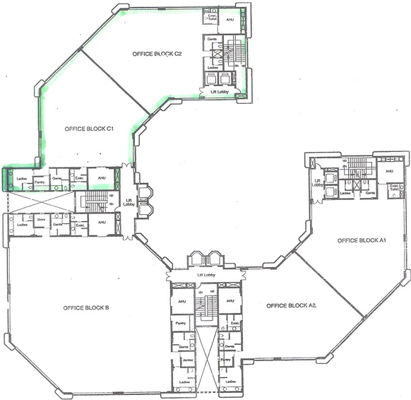Floor Plan of Fortune 2000 in BKC, Mumbai - Image 268534
