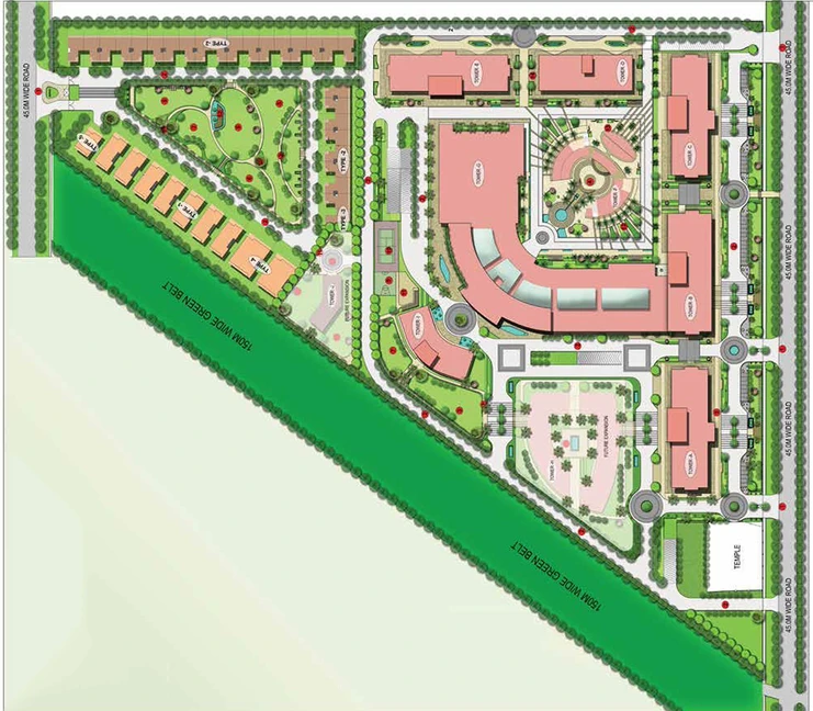Master Plan of Bhutani Alphathum in Sector 90, Noida - Image 300982