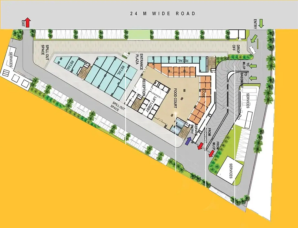 Master Plan of Imperia Mindspace in Sector 62, Gurgaon - Image 362441