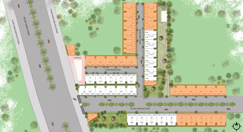 Master Plan of Ganga Valley in Sector 78, Gurgaon - Image 361035