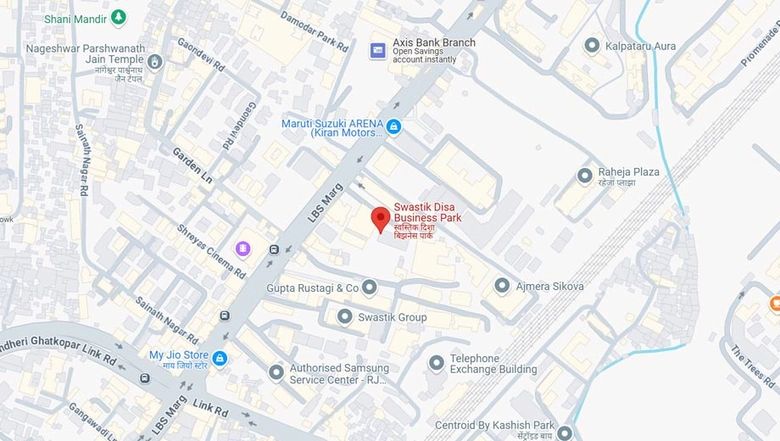 Location of Times Square in Andheri East, Mumbai - Image 268629