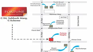 Location of Anukampa Fortune Heights - Image 315364