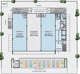 Master Plan of Anukampa Fortune Heights in C Scheme, Jaipur - Image 315363