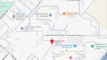 Location of Pegasus Atulyam 83 - Image 341009