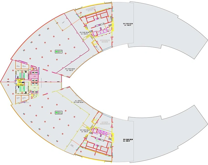 Floor Plan of EON Free Zone 1 in Kharadi, Pune - Image 270354