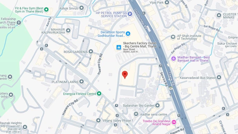Location of G Corp Tech Park in Thane West, Thane - Image 269326
