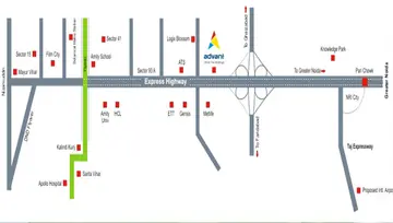 Location of Advant Navis Business Park - Image 300856