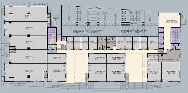 Floor Plan of Avishkar The Platinum Towers in Kharadi, Pune - Image 270260
