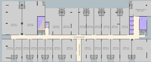 Floor Plan of Avishkar The Platinum Towers in Kharadi, Pune - Image 270263