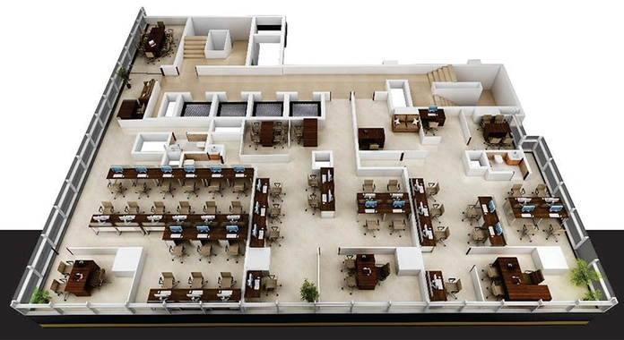 Floor Plan of Trident Business Center in Baner, Pune - Image 272219