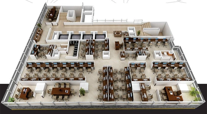 Floor Plan of Trident Business Center in Baner, Pune - Image 272218