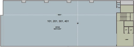 Floor Plan of Gulmohar Business Bay in Hinjewadi, Pune - Image 271724