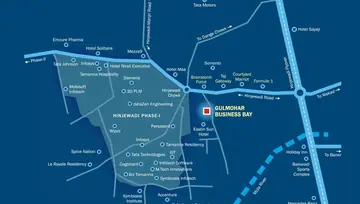 Location of Gulmohar Business Bay - Image 271725