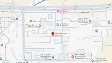 Location of Bptp Fortuna - Image 341128