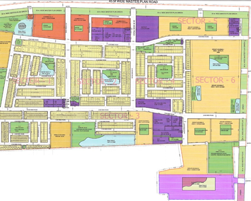 Master Plan of Aditya World City in NH 24, Ghaziabad - Image 365486