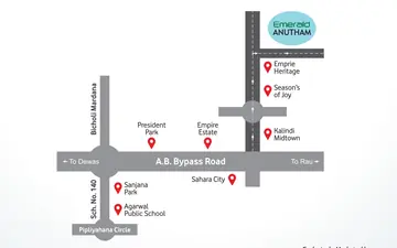 Location of Emerald Anutham - Image 360770
