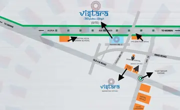 Location of Suncity Vistara Township - Image 361891