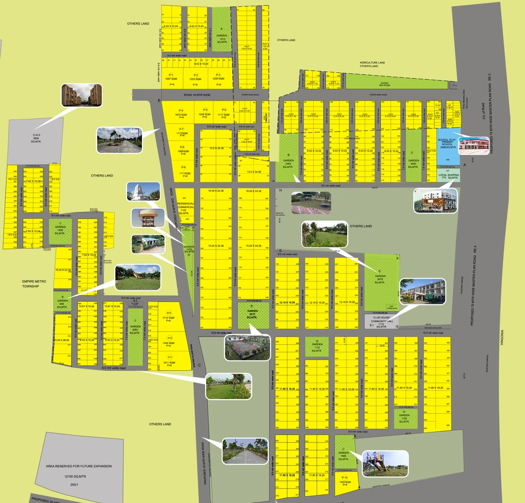 Master Plan of Ruchi Lifescapes in AB Bypass Road, Indore - Image 362231