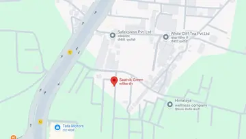 Location of Ruchi Saatvik Green - Image 361853