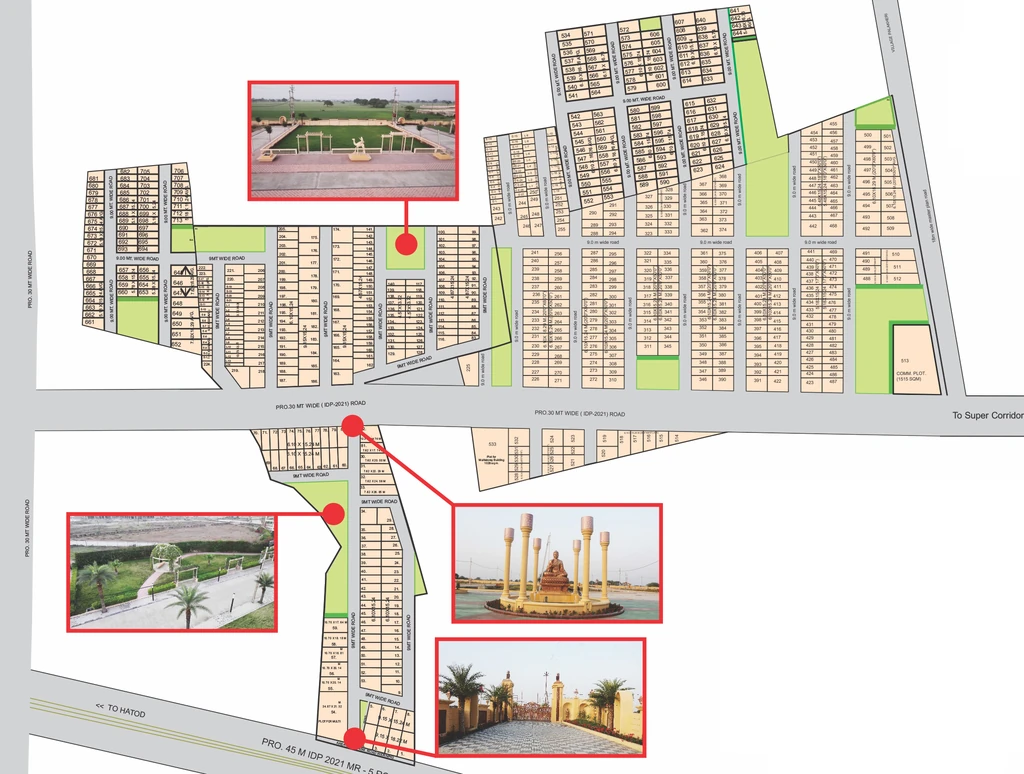 Master Plan of Laabham City in Super Corridor, Indore - Image 362212