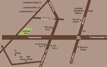 Location of Laabham Hills - Image 362195