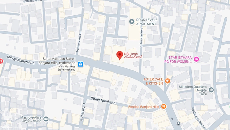 Location of NSL Icon in Banjara Hills, Hyderabad - Image 290916