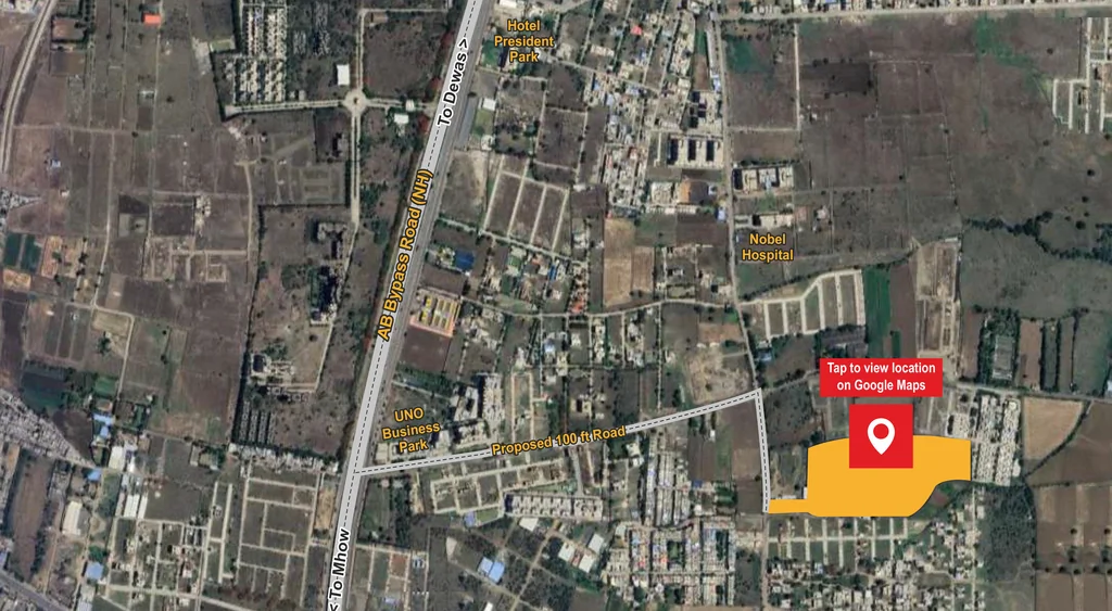 Location of Laabham Supremo in Bicholi Hapsi, Indore - Image 362265