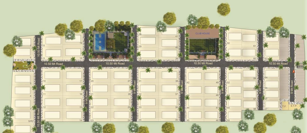 Master Plan of Laabham Supremo in Bicholi Hapsi, Indore - Image 362266